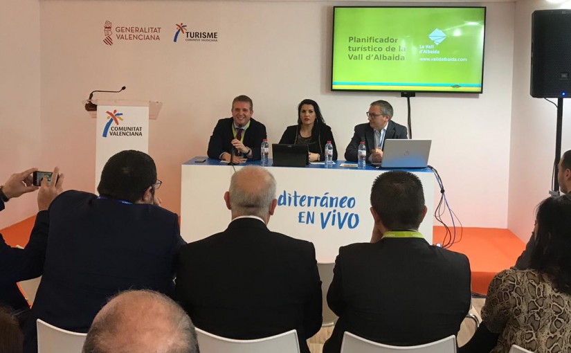 LA MANCOMUNITAT DE LA VALL D´ALBAIDA PRESENTA A FITUR UNA WEBAPP DESENVOLUPADA PER EMPRESES D´INNOVALL PER A ORGANITZAR ESCAPADES. LA WEBAPP ES TROBA A www.valldalbaida.com