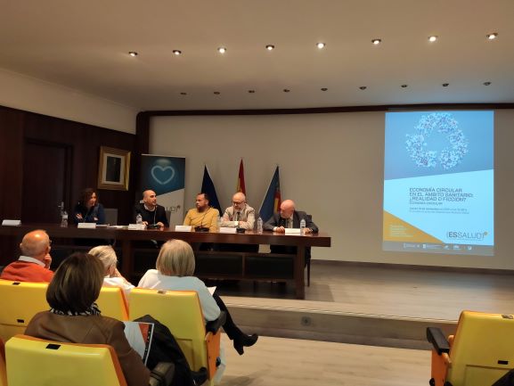 LA JORNADA ECONOMÍA CIRCULAR EN EL ÁMBITO SANITARIO, PUNTO DE ENCUENTRO PARA LOS PROFESIONALES E INVESTIGADORES DEL ÁREA DE SALUD Y LAS EMPRESAS DE INNOVALL CLUSTER