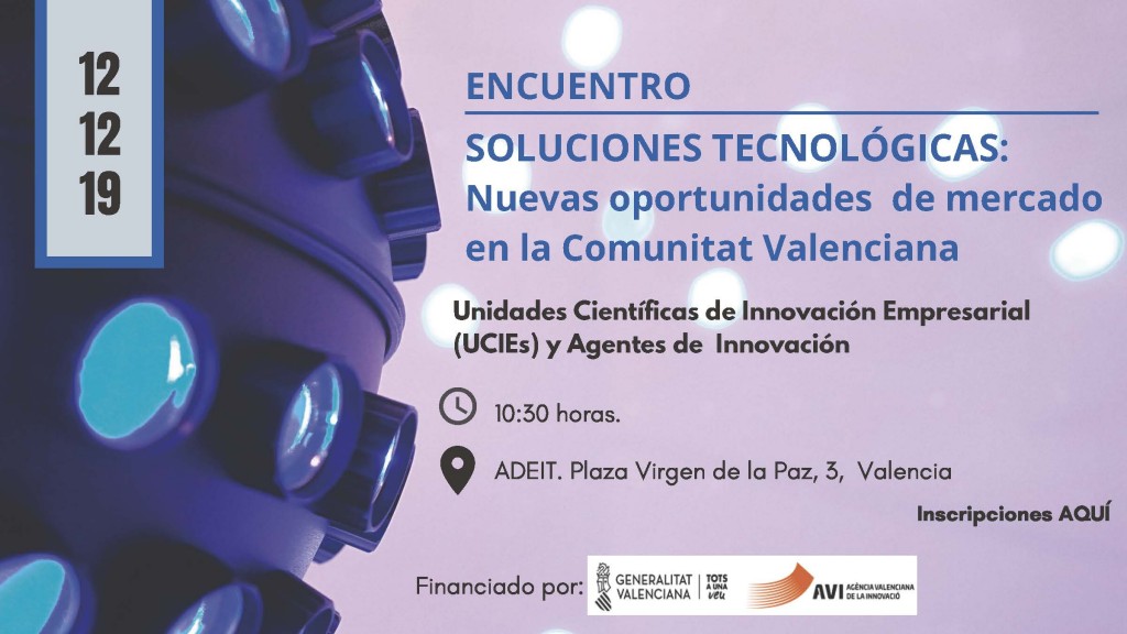 Cartel_Encuentro Soluciones Tecnológicas_ADEIT 12-12-2019